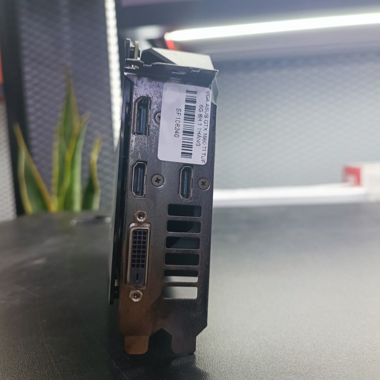 VGA ASUS GTX 166 0TI TUF 6G BH 1 THÁNG – Máy Tính Biên Hòa