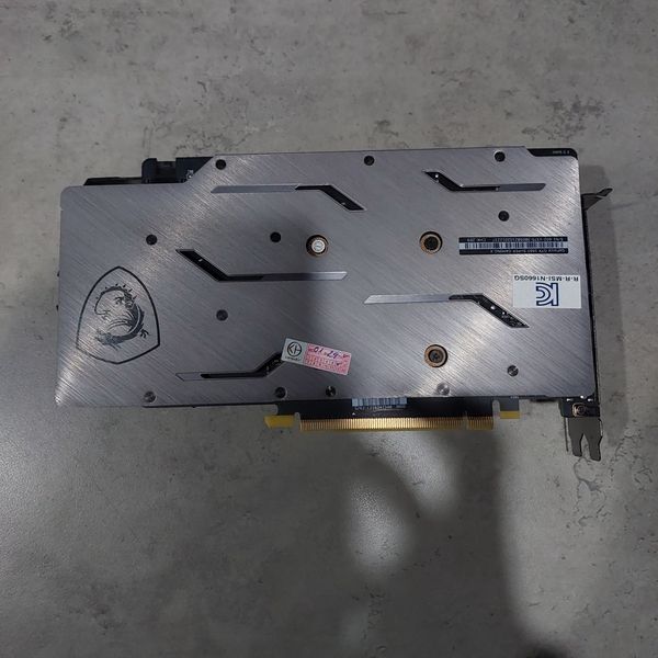 VGA MSI GTX 1660 SUPER GAMING X 6G BH MTBH T5/2025