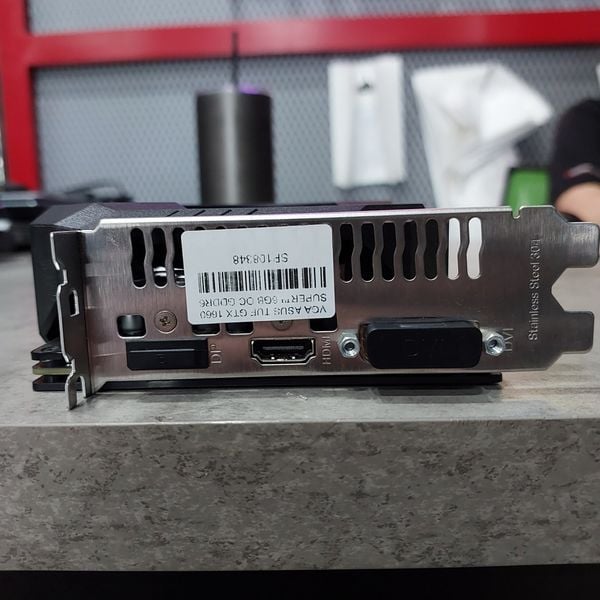 VGA ASUS TUF GTX 1660 SUPER™ 6GB OC GDDR6 BH MTBH T5/2025