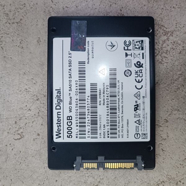 SSD WD 500GB Blue SATA 2.5 inch BH 1 THÁNG