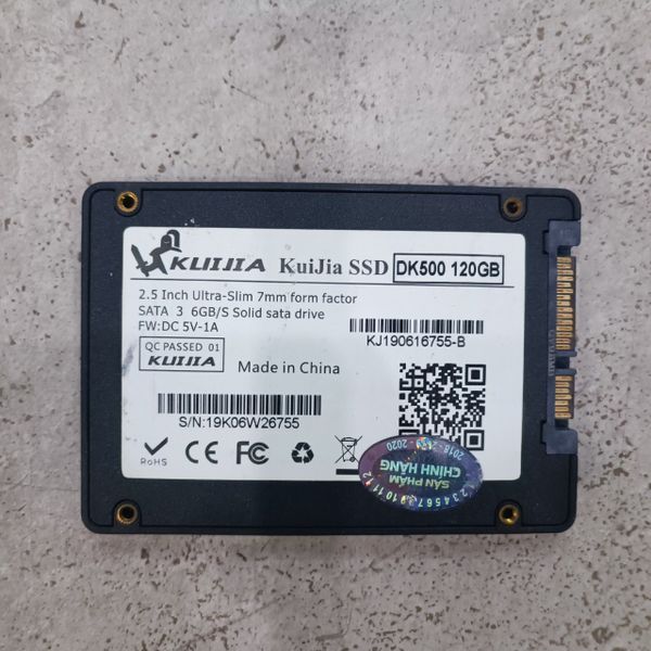 SSD 120GB KUIJIA 2.5-Inch BH 1 THÁNG