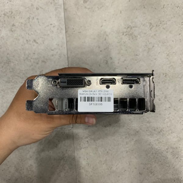 VGA GALAX RTX 2060 SUPER (1-Click OC V2) 8GB GDDR6 BH MTBH T7/2025