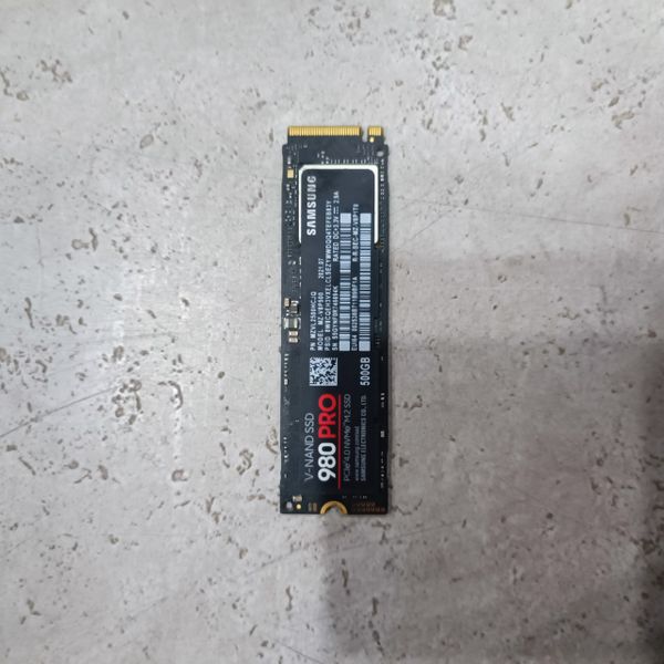 SSD Samsung 980 Pro 500GB PCIe Gen 4.0 x4 2ND BH T10.2028