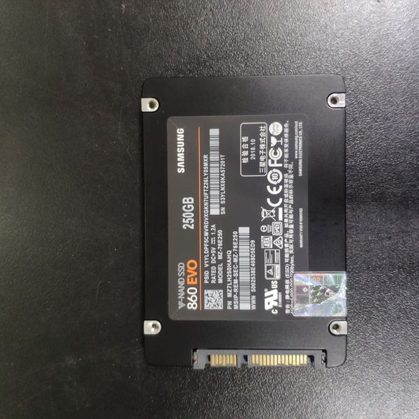 SSD SAMSUNG 250GB 860 EVO 2.5 BH 1 THÁNG
