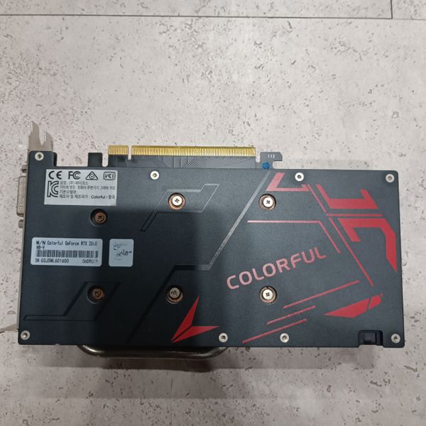 VGA COLORFUL RTX 2060 6GB 2 FAN BH 1 THÁNG