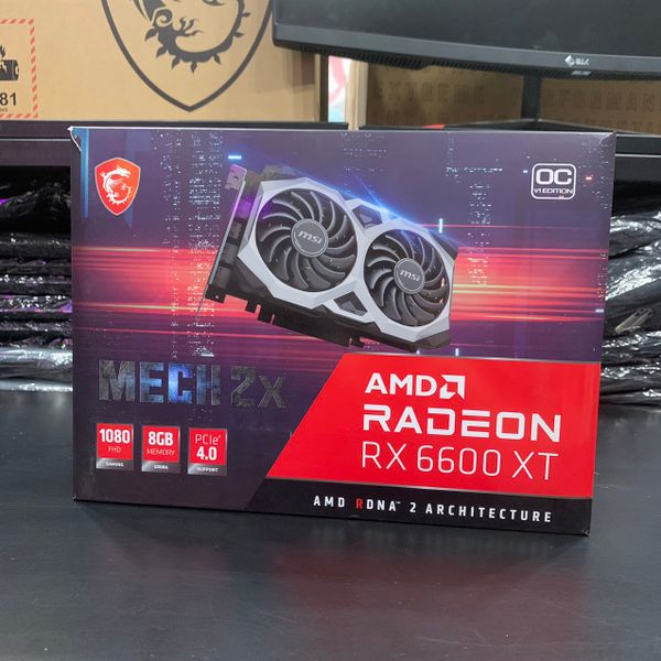 VGA MSI RX 6600 XT MECH 2X 8GB OC BH 1 THÁNG