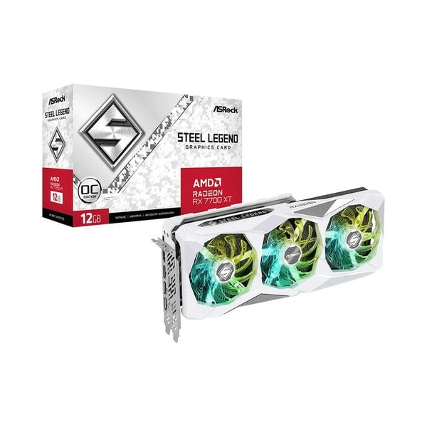 VGA ASROCK RX 7700 XT STEEL LEGEND 12GB OC