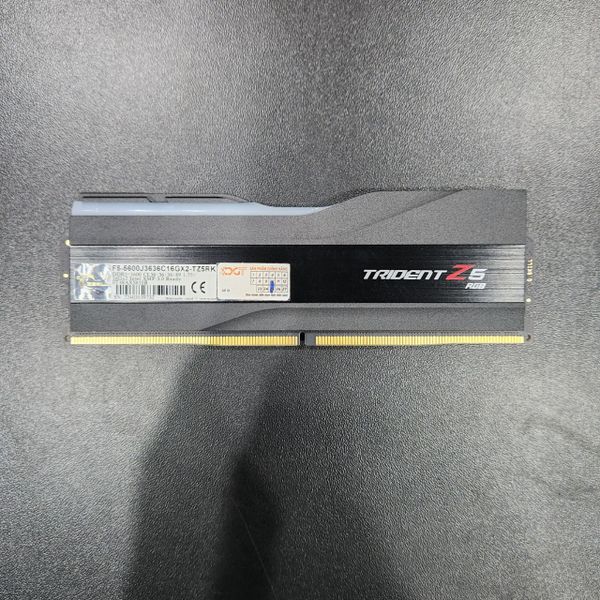 RAM DDR5 16GB GSKILL TRIDENTZ NEO RGB 5600 BH 11/2025