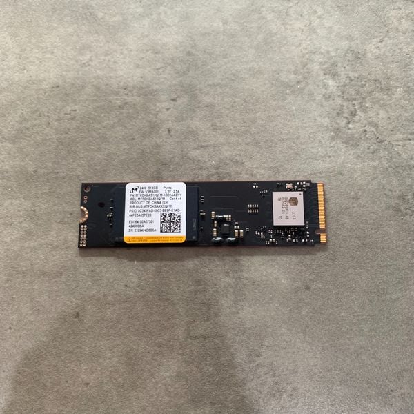 SSD Micron 512GB 2400 M2 NVME Gen 4x4 BH 1 THÁNG
