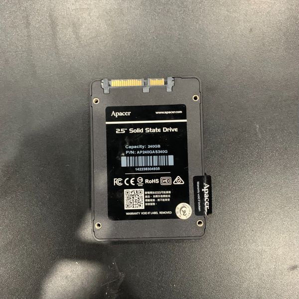 SSD APACER 240GB 2.5 BH 1 THÁNG