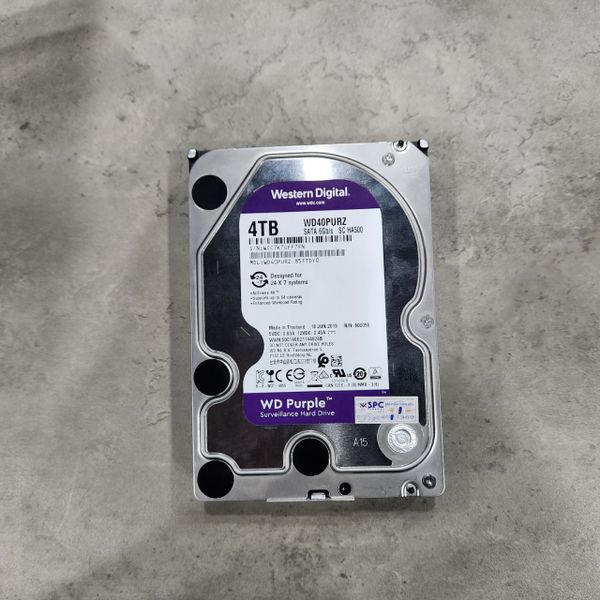 HDD WESTERN DIGITAL 4TB PURPLE 5400RPM BH 1 THÁNG