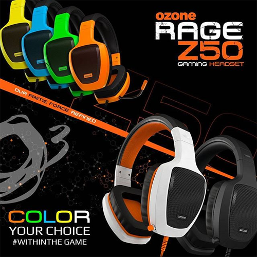 TAI NGHE OZONE RAGE Z50 GREEN NEW BH 24TH