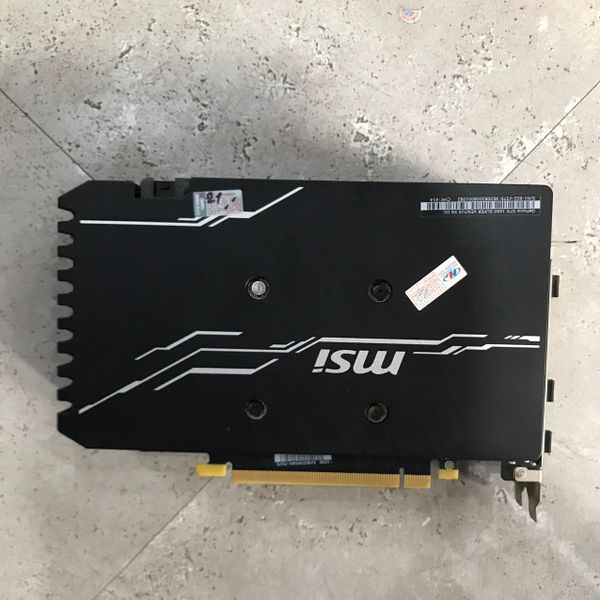 VGA MSI GTX 1660 SUPER VENTUS XS 6G OC BH 1 THÁNG (HƯ HDMI)