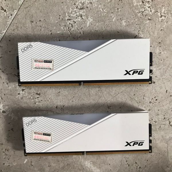 RAM DDR5 16GB ADATA XPG LANCER 6000Mhz RGB WHITE BH 1 THÁNG