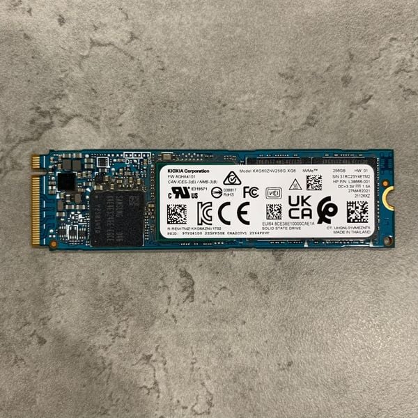 Ssd Kioxia 256Gb M.2 Nvme BH 1 Tháng