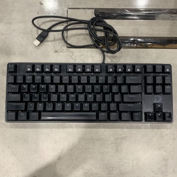 BÀN PHÍM CƠ DAREU EK87 BLUE SWITCH 2ND BH 1 THÁNG