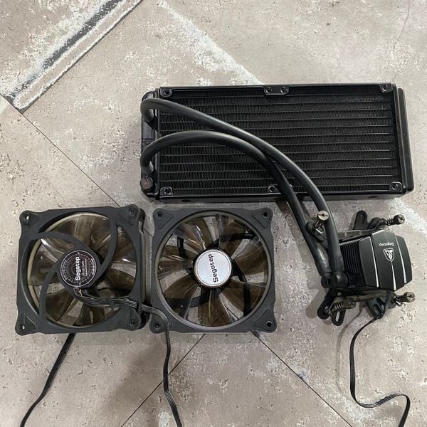 TẢN NHIỆT NƯỚC AIO SEGOTEP 240 BLACK BH 1 THÁNG