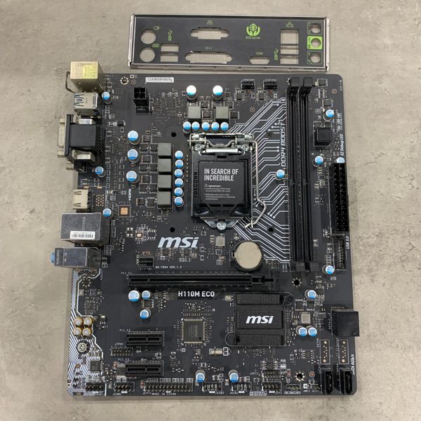 MAIN MSI H110M ECO CÒN BH