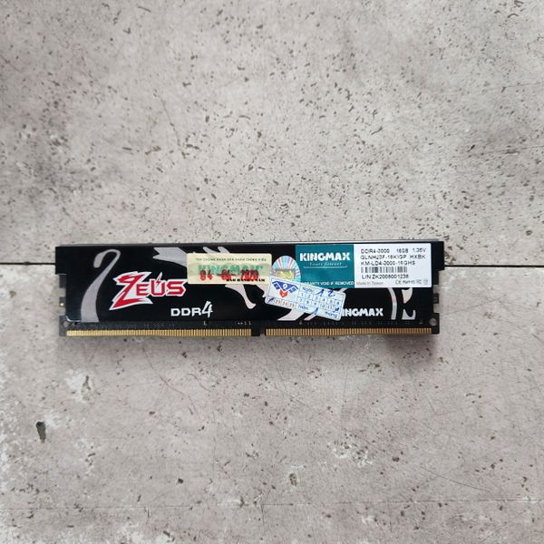 RAM DDR4 16GB KINGMAX BUSS 3000 BH 1 THÁNG