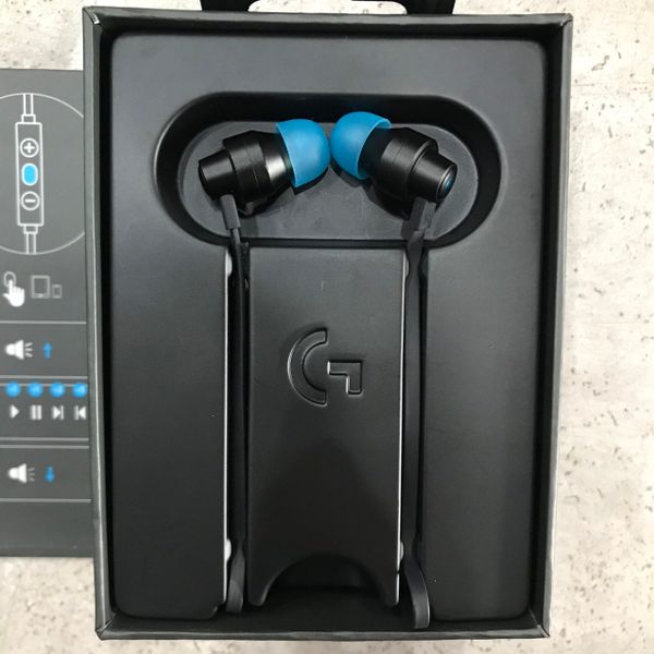 Tai nghe Logitech G333 GAMING EARPHONES Black FULLBOX BH HÃNG T4/2027