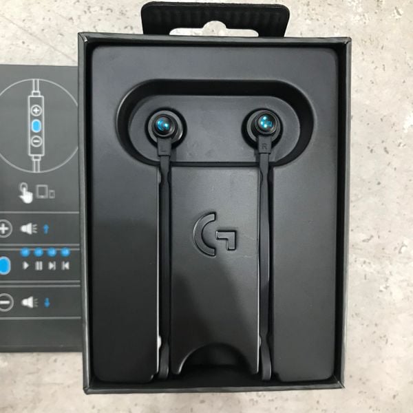 Tai nghe Logitech G333 GAMING EARPHONES Black FULLBOX BH HÃNG T4/2027