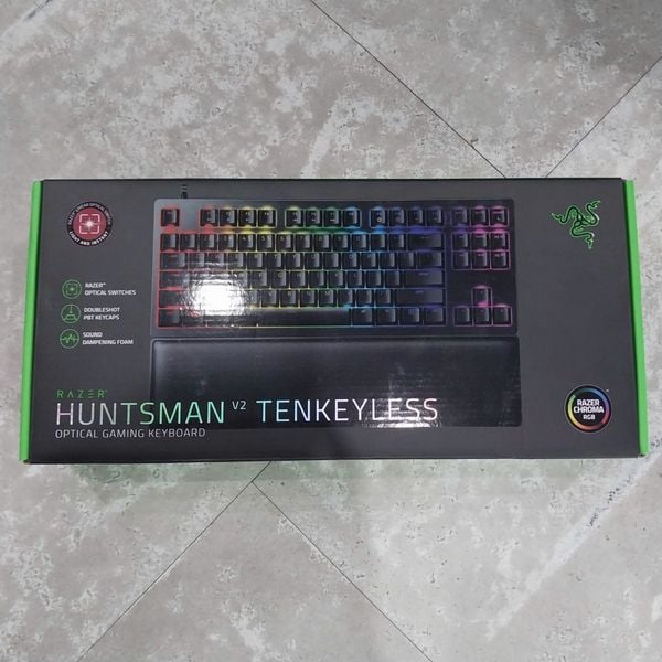 Bàn Phím Cơ TKL Razer Huntsman V2 Tenkeyless FB LIKE NEW BH 1 THÁNG