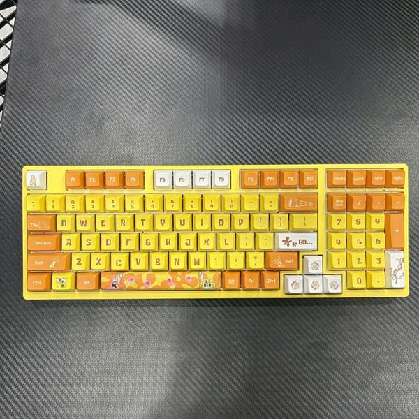 Bàn Phím Cơ AKKO 3098S SpongeBob (RGB / PBT Dye-subbed / JDA profile / AKKO CS switch) FB BH HÃNG T7/2025