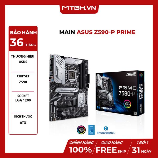 Main ASUS Z590-P PRIME