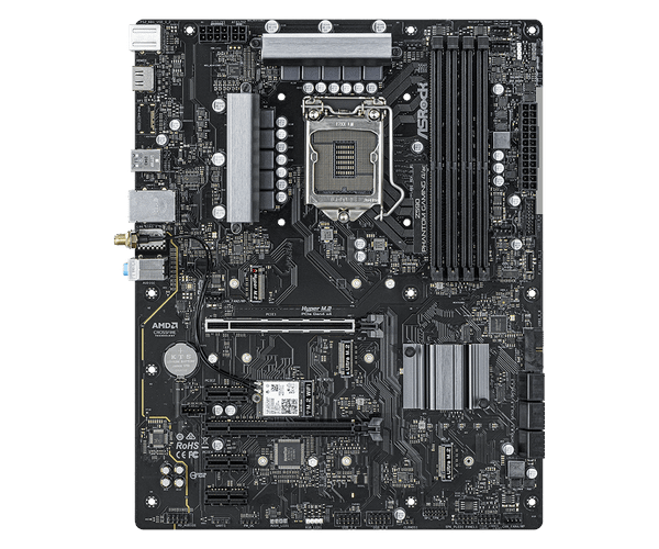 Main ASROCK Z590 PHANTOM GAMING 4/ac (Intel Z590, Socket 1200, ATX, 4 khe Ram DDR4)