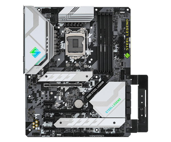 Main ASROCK Z590 STEEL LEGEND (Intel Z590, Socket 1200, ATX, 4 khe Ram DDR4)