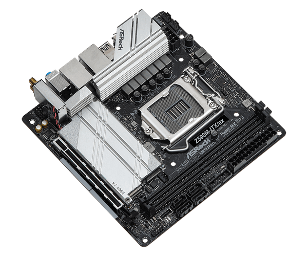 Main ASROCK Z590M ITX/ax (Intel Z590, Socket 1200, Mini-ITX, 2 khe Ram DDR4)