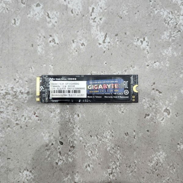 SSD Giga Aorus 500GB PCIe Gen4 x4 NVMe M.2 GP-AG4500G BH 1 THÁNG