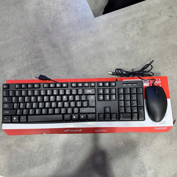 COMBO PHÍM CHUỘT EFOUND E6170 - HÀNG TRƯNG BÀY
