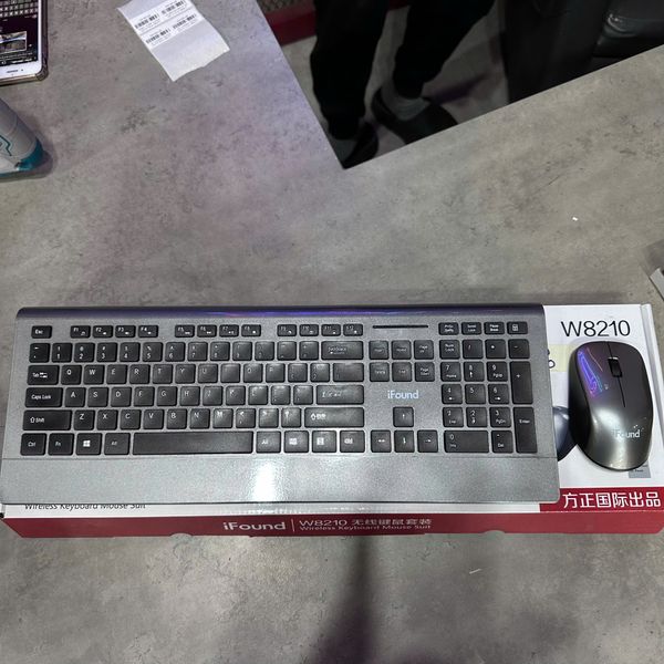 COMBO PHÍM CHUỘT IFOUND W8210 - HÀNG TRƯNG BÀY BH 1 THÁNG