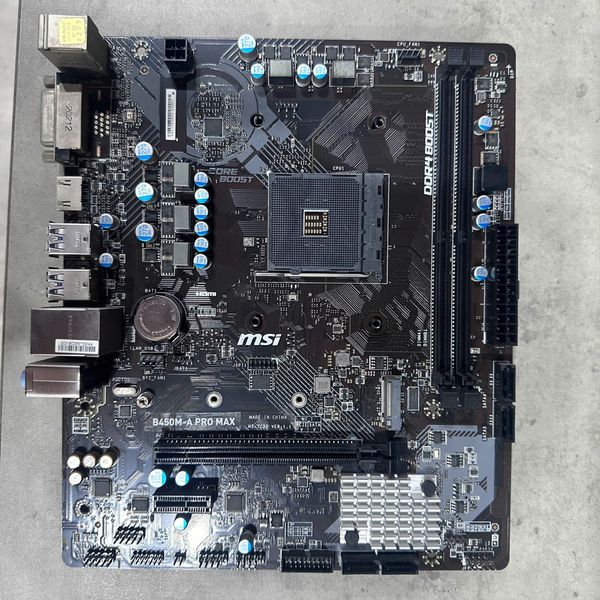 MAIN MSI B450M-A PRO MAX BH 1 THÁNG