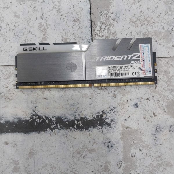RAM DDR4 8GB GSKILL TRIDENTZ RGB 3000Mhz BH 1 THÁNG