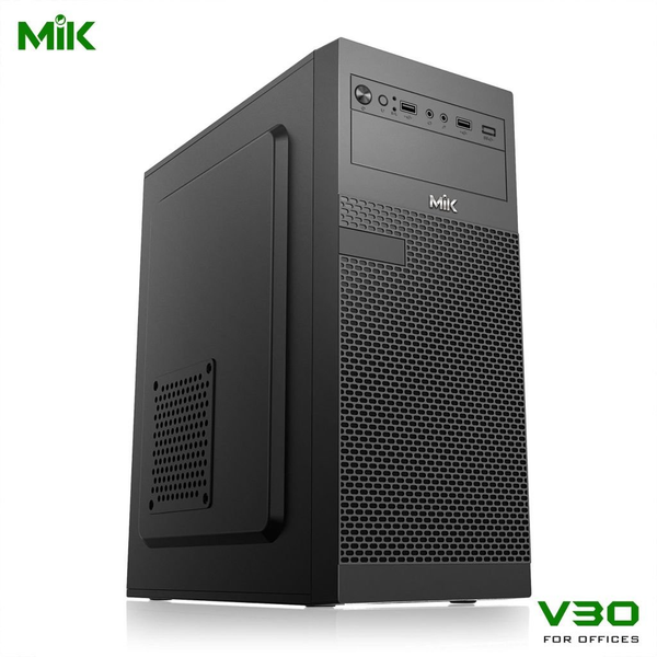 Case Mik V30 ATX Văn Phòng Black