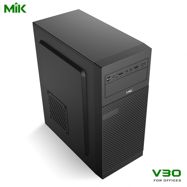 Case Mik V30 ATX Văn Phòng Black
