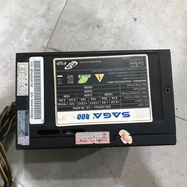 Nguồn Saga 400w bh 1 tháng