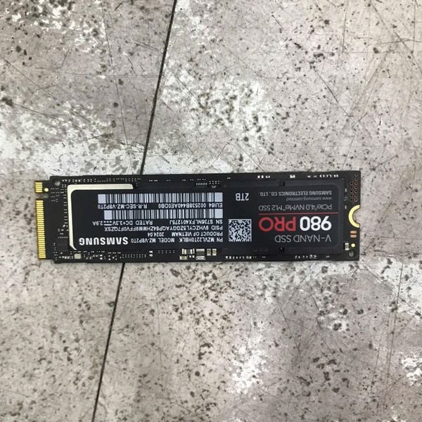 SSD Samsung 2TB 980 PRO PCIe NVMe 4.0x4 BH HÃNG T1/2030