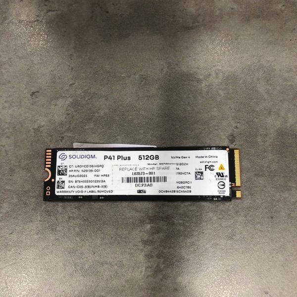 SSD SOLIDIGM 512GB M2 - BÓC MÁY BH 1 THÁNG