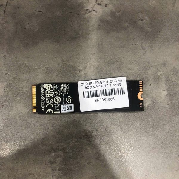 SSD SOLIDIGM 512GB M2 - BÓC MÁY BH 1 THÁNG