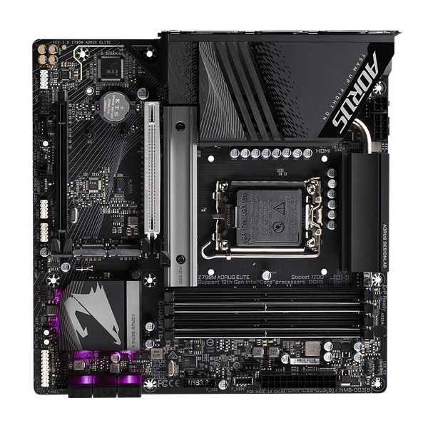 MAIN GIGABYTE Z790M AORUS ELITE (LGA1700 / M-ATX / 4XDDR5)