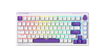Bàn Phím Cơ Machenike K600T-B82 Tri-Mode White Purple Classis RGB