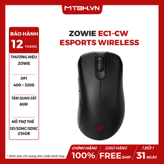 Chuột ZOWIE EC1-CW Gaming Chuyên Esports Wireless