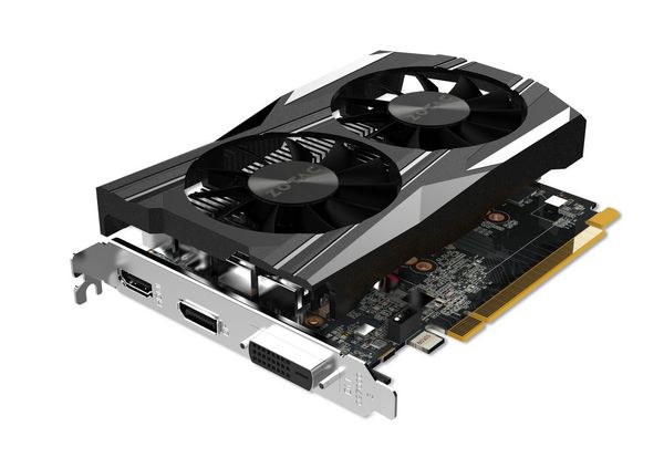 VGA ZOTAC GTX 1050 TI 4GD5 OC 2 FAN NEW BH 36TH