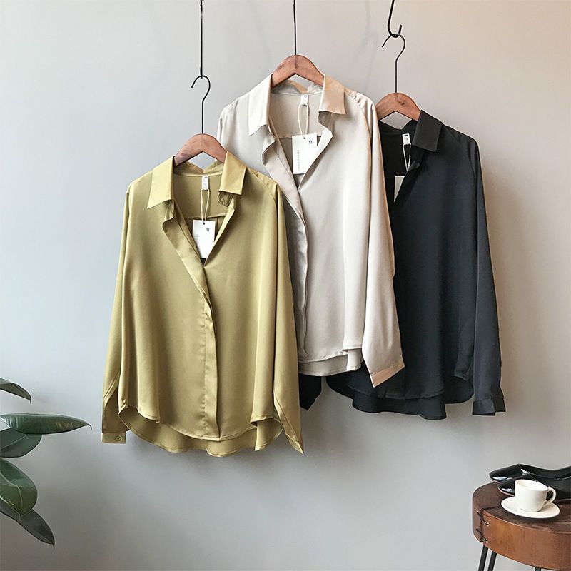 Áo Sơ Mi Nam INF Satin Silk S5  Chất Vải Cotton Lụa Cao Cấp  SM005622  SOMEHOW