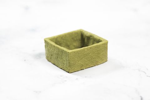 Square tart shell - GREEN TEA