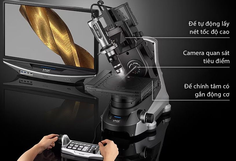 Kính hiển vi 3D thế hệ mới VHX7000N