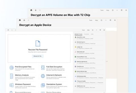  Phần mềm giải mã và khôi phục mật khẩu Passware Kit Ultimate 